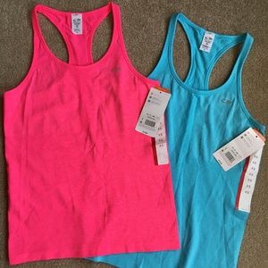 2 NWT Champion Halter Back Tank Duo Dry Small